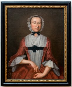 John Hesselius - Mrs. William Allen - 27.607 - Detroit Institute of Arts