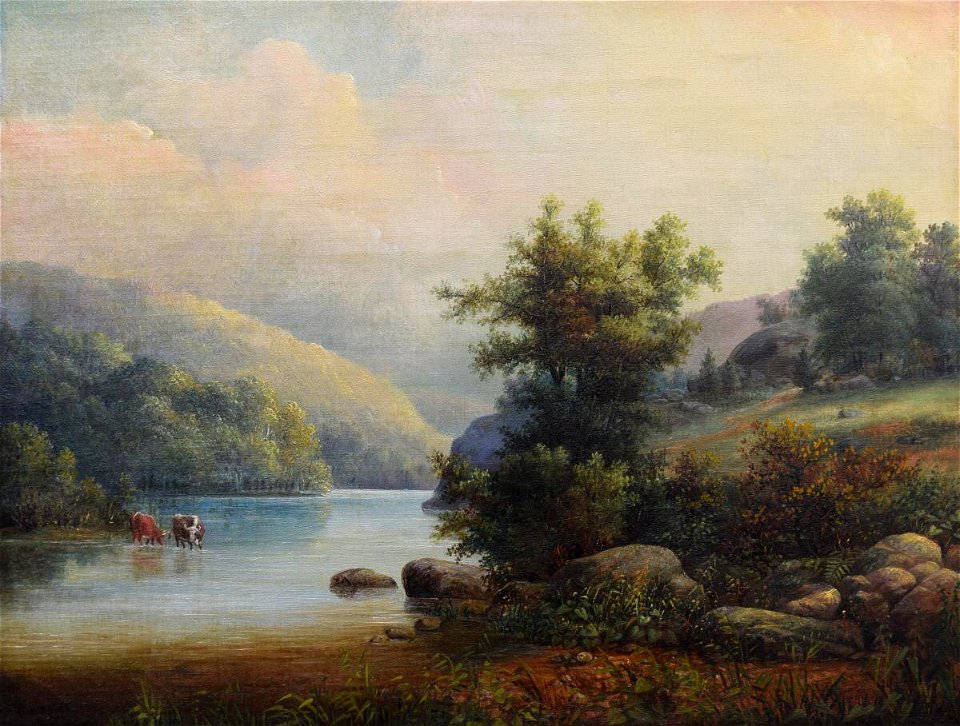 John Heyl Raser - Riverscape - 1946.127.1 - Reading Public Museum