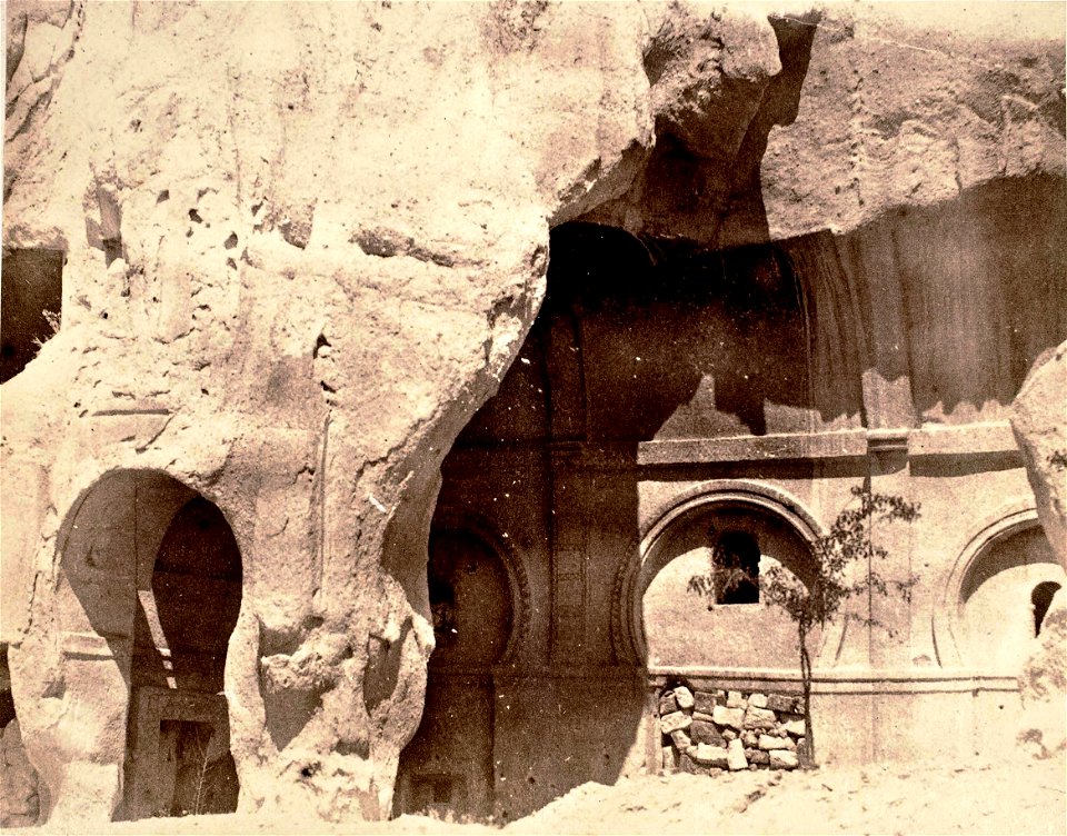 John Henry Haynes. Interior view of chapel, Mantcheani Cappadocia (id.13993445)