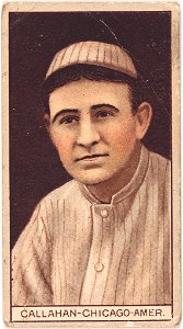 John James Callahan, Chicago White Sox, baseball card portrait LCCN2008678029