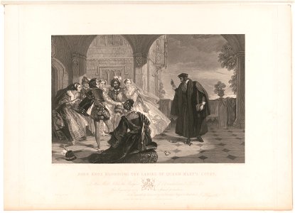John Knox reproving the ladies of Queen Mary's court LCCN2003679844