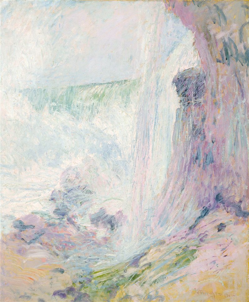 John Henry Twachtman - Niagara Falls - 1929.6.142 - Smithsonian American Art Museum