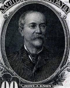 John Jay Knox (Engraved Portrait)