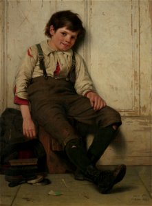 John George Brown - Lazy Bones - y1951-57 - Princeton University Art Museum