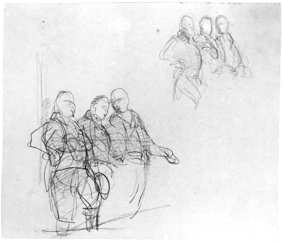 John Jeffreys Pratt, 1st Marquess Camden; Edward Southwell, 21st Baron de Clifford; Thomas Hampden, 2nd Viscount Hampden by Sir George Hayter (2)