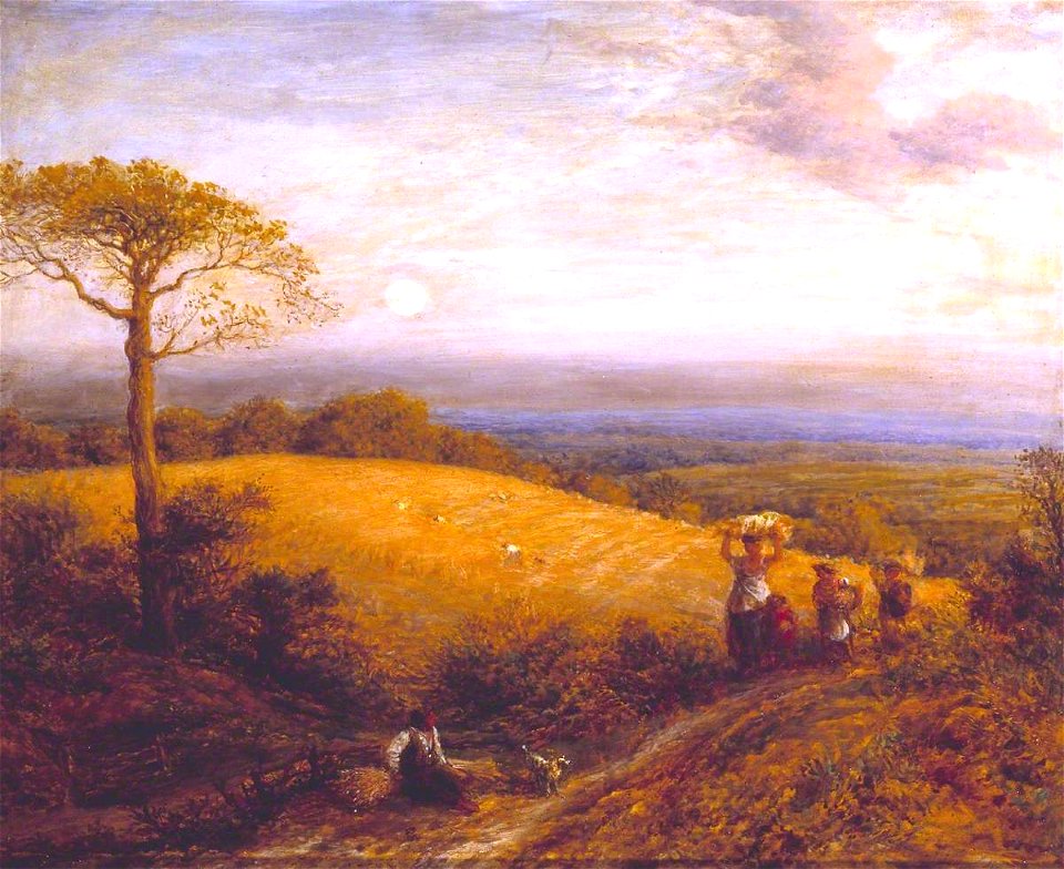John Linnell (1792-1882) - Harvest Moon - T00043 - Tate