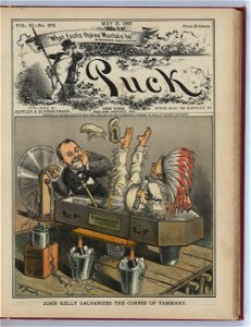 John Kelly galvanizes the corpse of Tammany - F. Graetz. LCCN2012647207