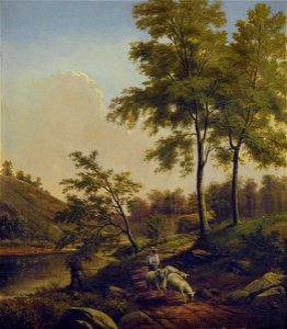 John Heyl Raser - Pastoral Landscape - 1925.158.1 - Reading Public Museum