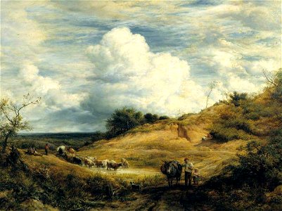 John Linnell (1792-1882) - The Sandpits - N05795 - National Gallery