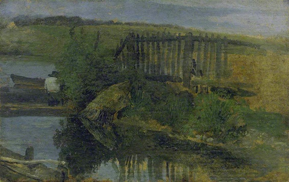 John Linnell (1792-1882) - Study from Nature, At Twickenham - T00934 - Tate