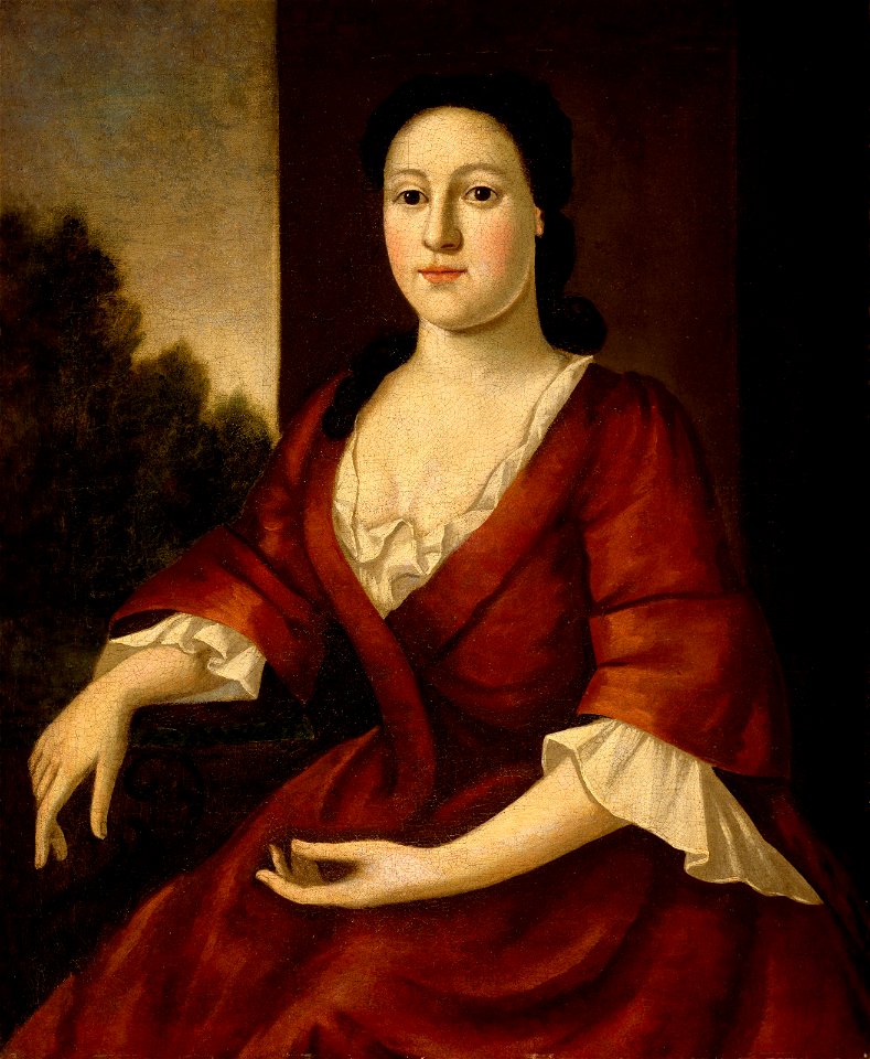 John Greenwood - Portrait of Mrs. John Greenleaf (Priscilla Brown, born 1725) - B.59.98 - Museum of Fine Arts