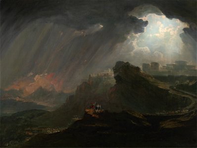 John Martin - Joshua Commanding the Sun to Stand Still - Google Art Project