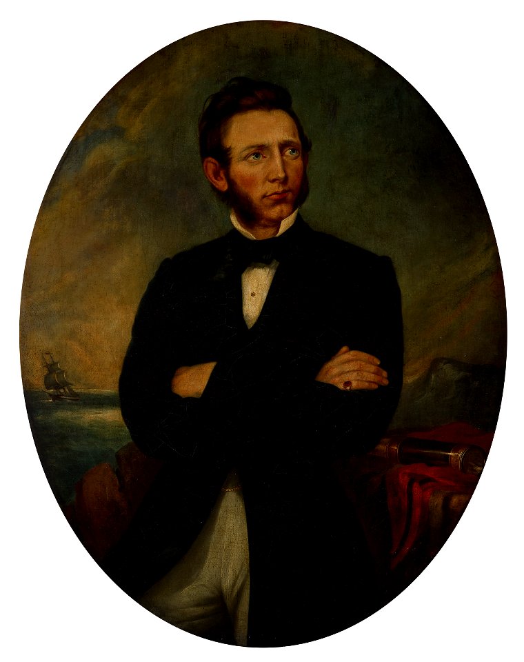 John L Harding - Portrait of Capt. Charles J. Bunker - 26.25 - Indianapolis Museum of Art