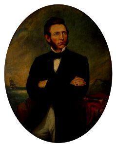 John L Harding - Portrait of Capt. Charles J. Bunker - 26.25 - Indianapolis Museum of Art