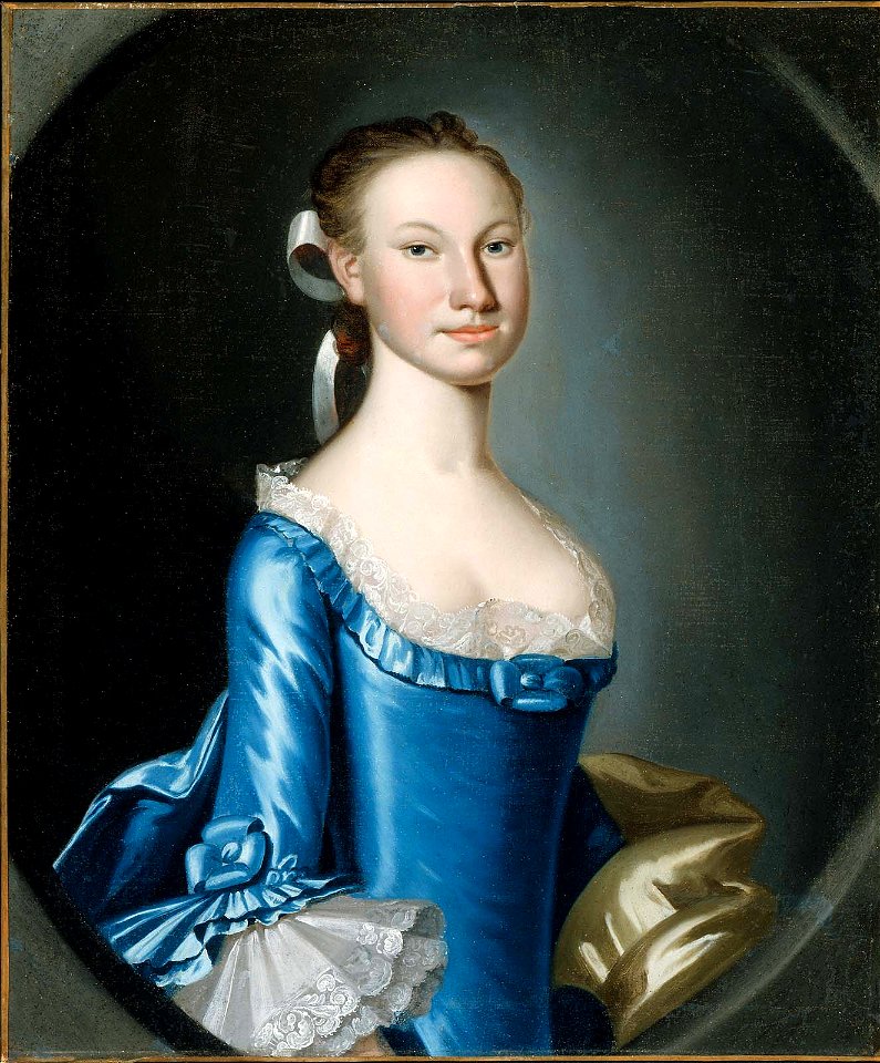 John Hesselius - Jean Dick (Mrs. Anthony Stewart) - 1993.965 - Museum of Fine Arts