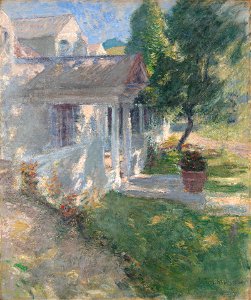 John Henry Twachtman - My House - 1887.1 - Yale University Art Gallery