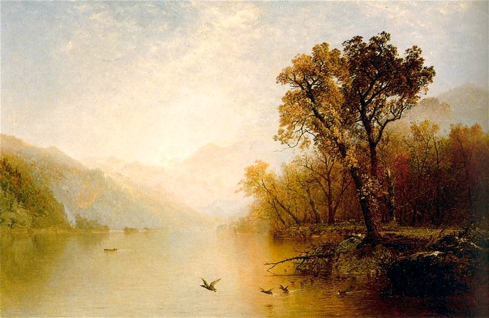 John Frederick Kensett - Lake George - WGA12113