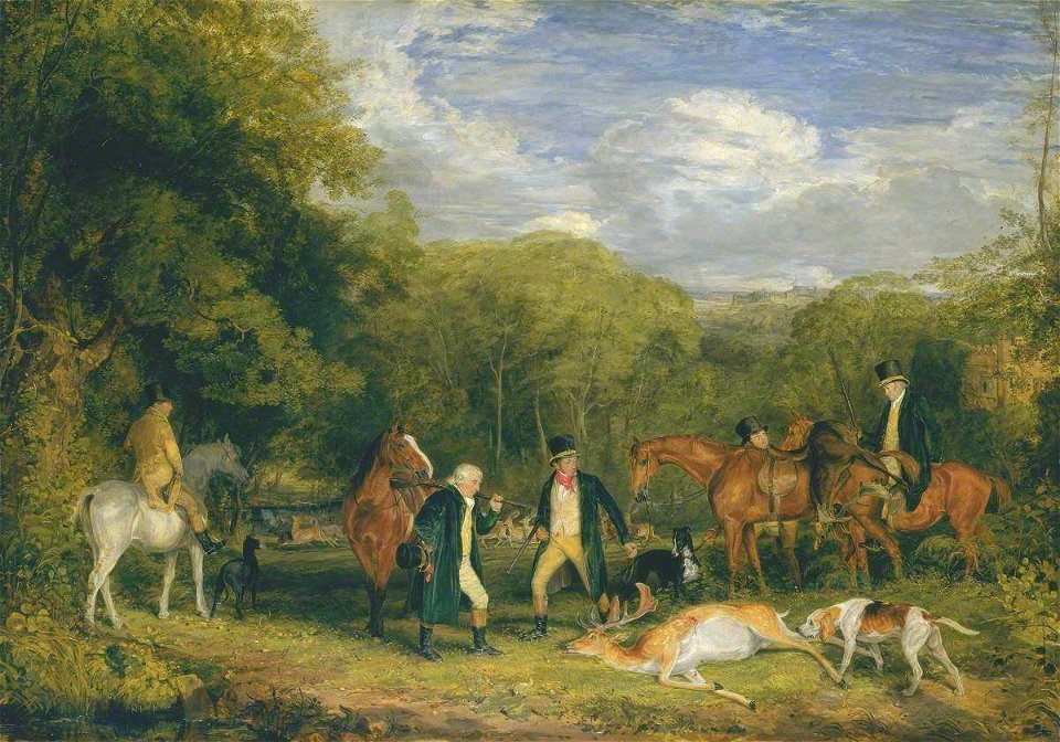 John Frederick Lewis (1804-1876) - Buck-Shooting in Windsor Great Park - N04822 - National Gallery