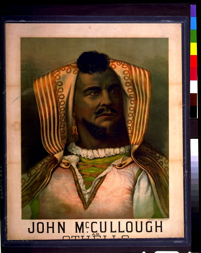 John McCullough as Othello LCCN2014635986