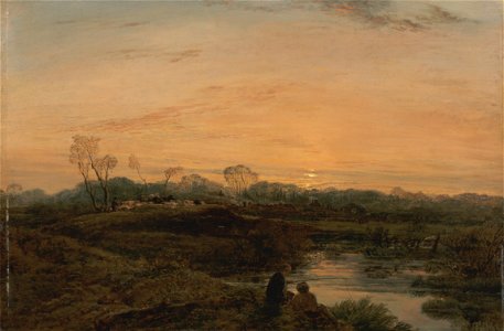 John Linnell - Evening, Bayswater - Google Art Project