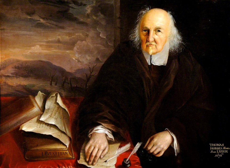 John Michael Wright (1617-1694) (style of) - Thomas Hobbes (1588–1679), Aged 89 - 1129173 - National Trust