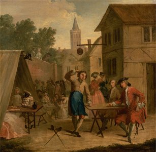 John Laguerre - Hob Selling Beer at the Wake - Google Art Project