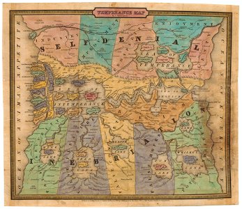 John Jr Wiltberger, Temperance Map, 1838 Cornell CUL PJM 1049 01