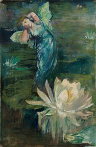 John La Farge - The Spirit of the Water Lily - P3n3 - Isabella Stewart Gardner Museum