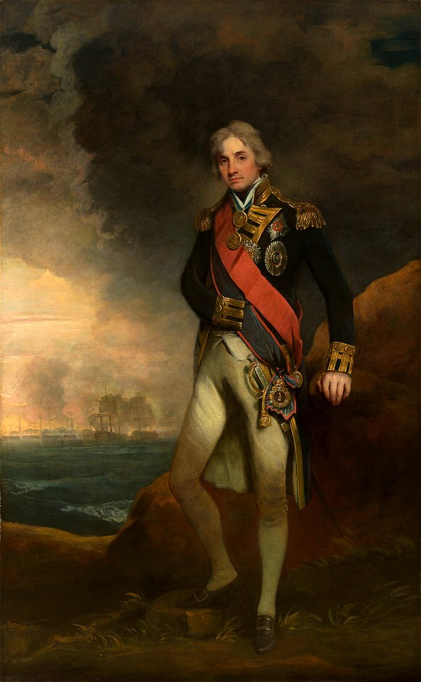 John Hoppner (1758-1810) - Horatio, First Viscount Nelson (1758-1805) - RCIN 405901 - Royal Collection