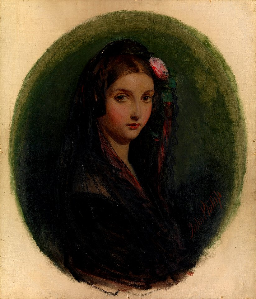 John Phillip (1817-67) - Princess Charlotte of Belgium (1840-1927) - RCIN 406939 - Royal Collection