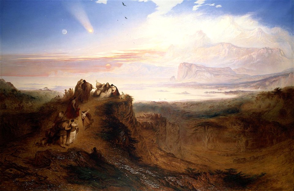 John Martin - The Eve of the Deluge - WGA14146