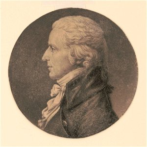 John Mayo II, head-and-shoulders portrait, left profile LCCN2007676898