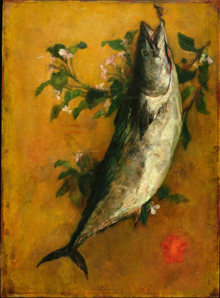 John La Farge - Fish (Decorative Panel) - 1943.138 - Fogg Museum