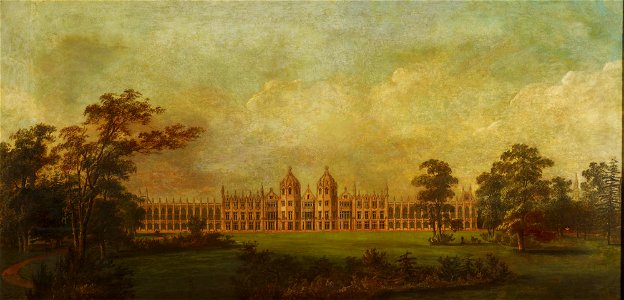 John Nash (1752-1835) - A Gothic Design for Carlton House - RCIN 405844 - Royal Collection