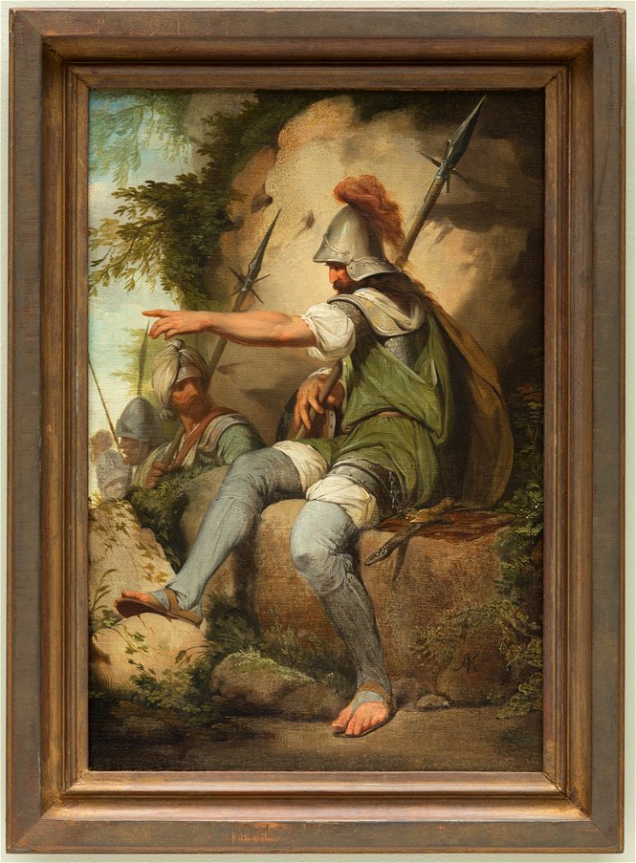 John Hamilton Mortimer - Bandit Taking up His Post - 66.80 - Detroit Institute of Arts