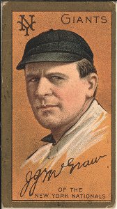 John J. McGraw, New York Giants, baseball card portrait LCCN2008677361