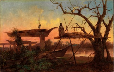 John Mix Stanley - Chinook Burial Grounds - 41.64 - Detroit Institute of Arts