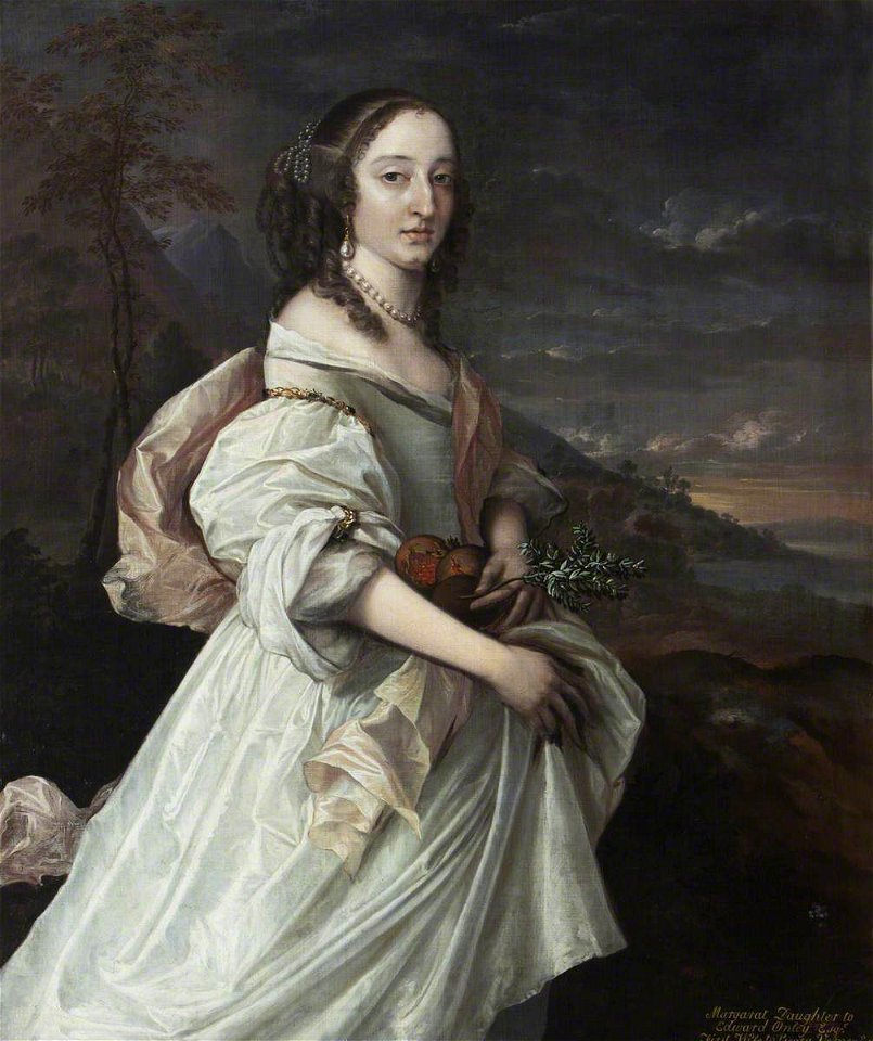 John Michael Wright (1617-1694) - Margaret Onley (1642–1675), Mrs George Vernon - 653201 - National Trust