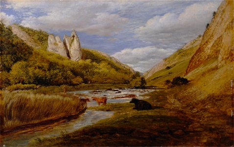 John Linnell - In Dovedale - Google Art Project (2467112)
