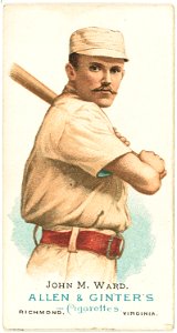 John M. Ward, New York Giants, baseball card portrait LCCN2007678538