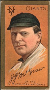 John J. McGraw, New York Giants, baseball card portrait LCCN2008677361