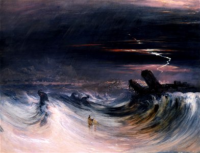 John Martin - Destruction of Tyre - Google Art Project