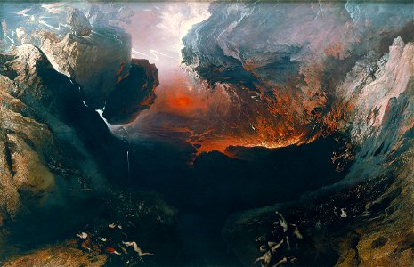 John Martin - The Great Day of His Wrath - Google Art Project. Free illustration for personal and commercial use.