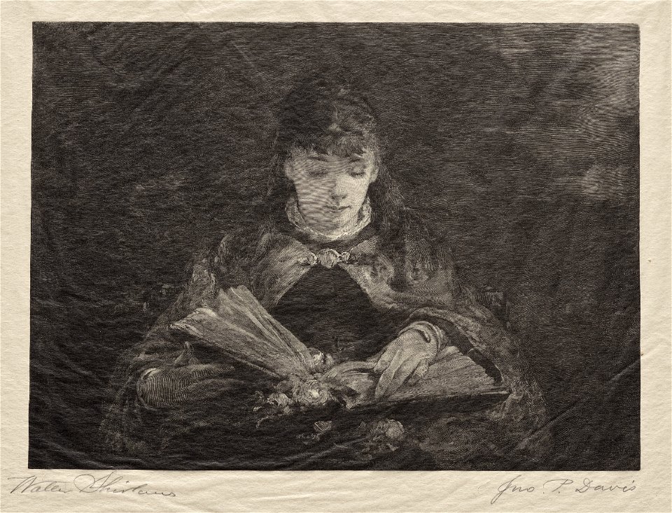John Parker Davis (American, 1832-1910) - Among the Old Poets - 1925.589 - Cleveland Museum of Art
