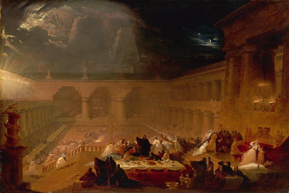 John Martin - Belshazzar's Feast - Google Art Project