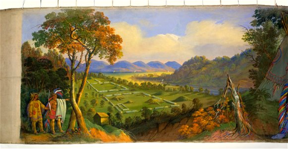 John J. Egan - Panorama of the Monumental Grandeur of the Mississippi... - 34-1953 - Saint Louis Art Museum