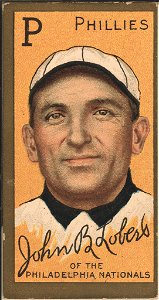 John Lobert, Philadelphia Phillies, baseball card portrait LCCN2008677393