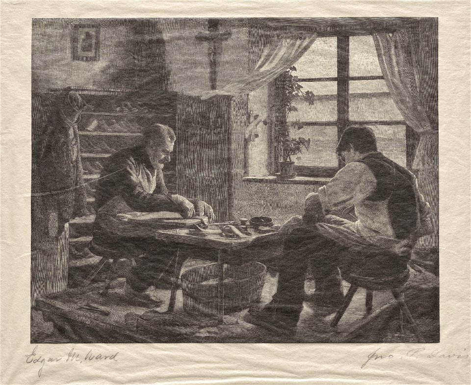 John Parker Davis (American, 1832-1910) - The Cobblers - 1925.591 - Cleveland Museum of Art