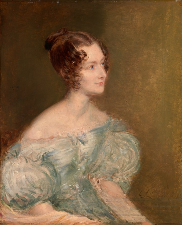 John Linnell - Portrait of a Woman, Probably Mrs. Price of Rugby - Google Art Project