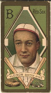 John Kleinow, Boston Red Sox, baseball card portrait LCCN2008677428